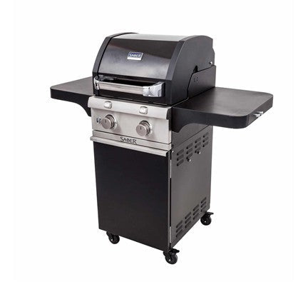 Saber Deluxe Black 2-Burner Grill
